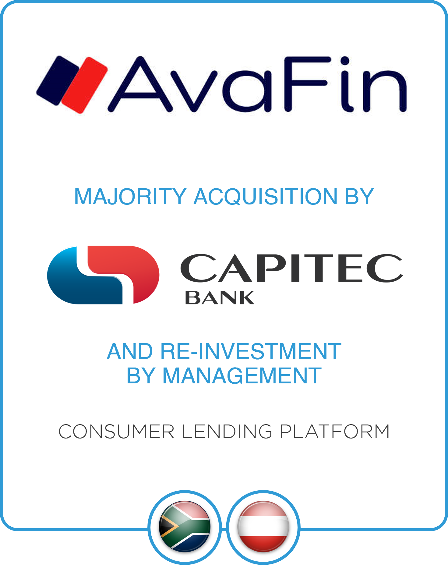 Drake Star Partners acted as the exclusive financial advisor to the selling shareholders of AvaFin 