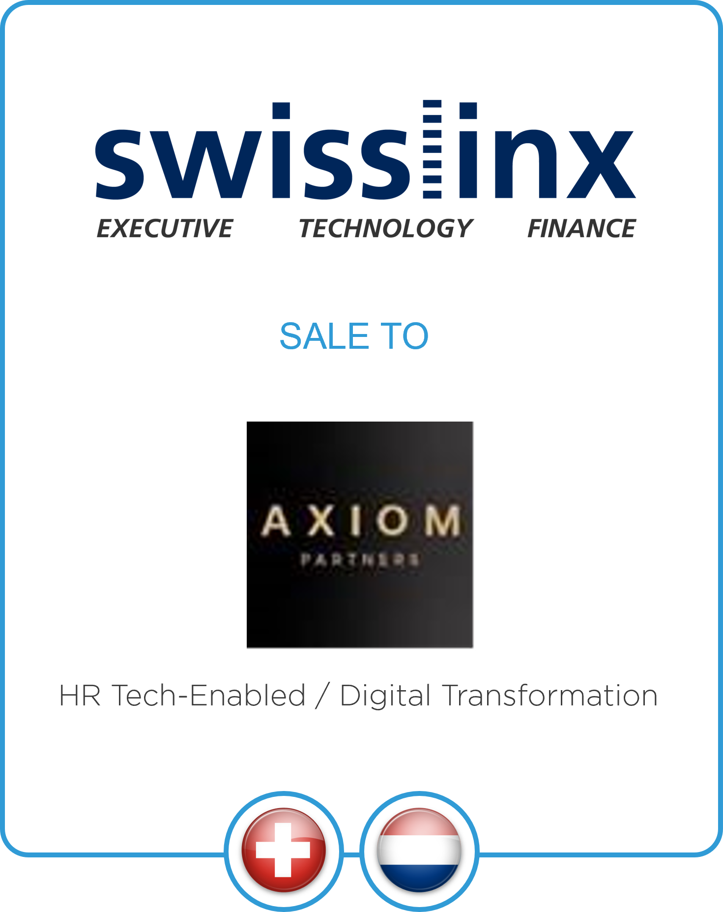 Drake Star Advises Swisslinx on its sale to Axiom Capital Partners