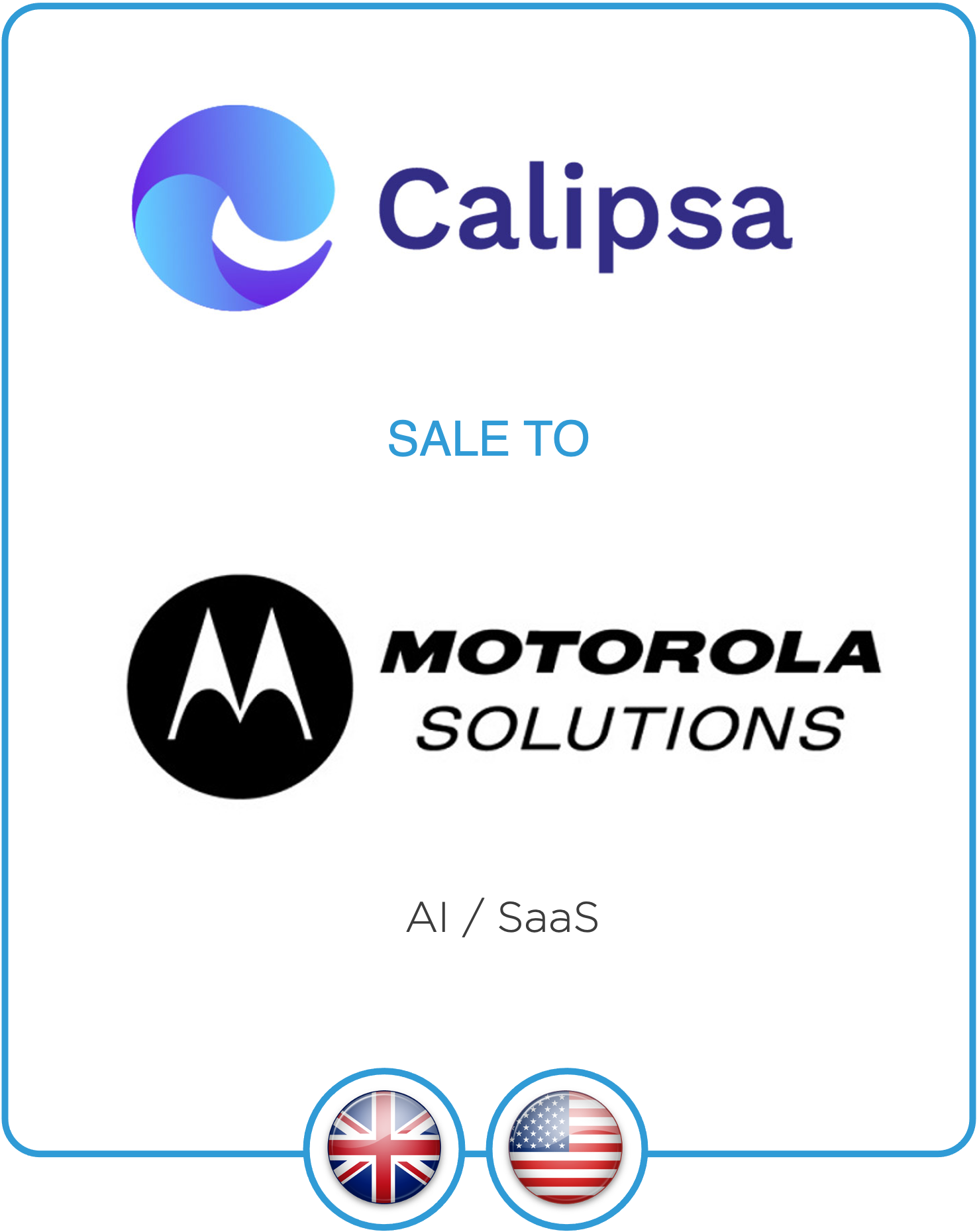 Drake Star Acts as Exclusive Financial Advisor to Calipsa on its Sale to Motorola Solutions (NYSE: MSI)