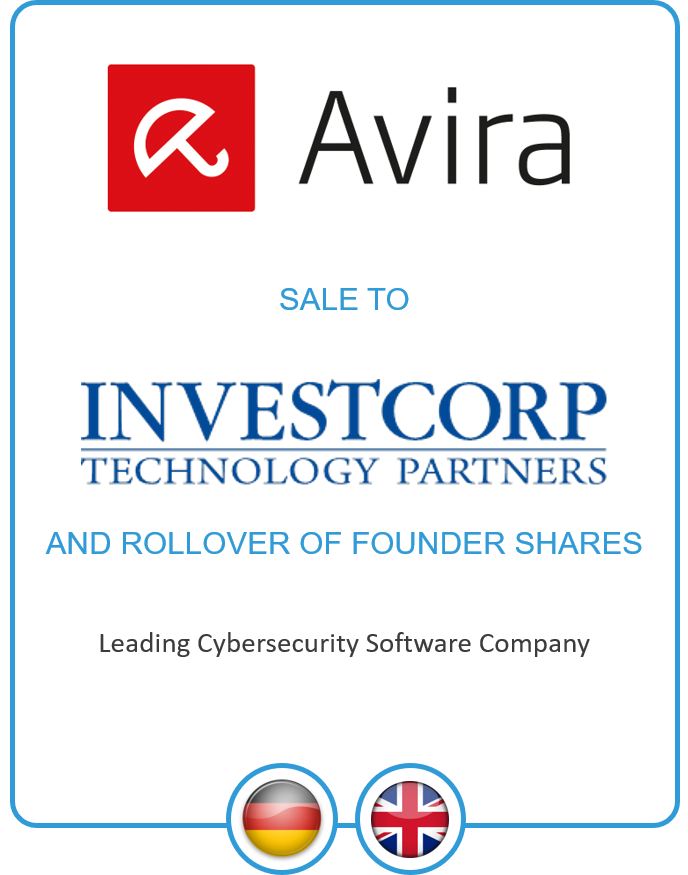 Drake Star Partners Advises Leading Cybersecurity Software Company Avira On The Majority Sale To Investcorp