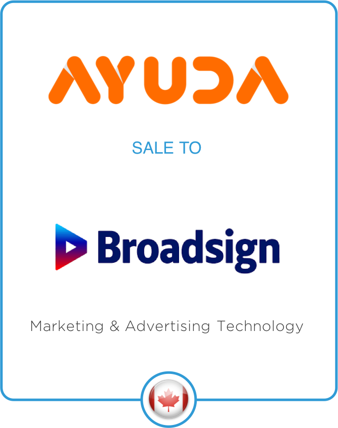 Drake Star Partners Advises Ayuda On Its Sale To Broadsign