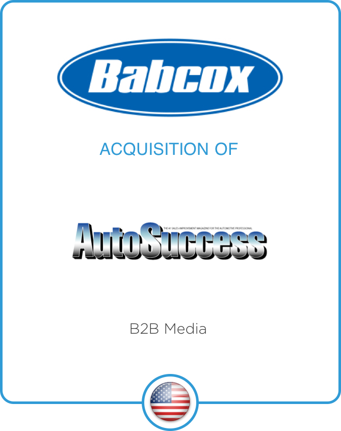 Drake Star Partners Advises Babcox Media On Its Acquisition Of Auto Success Magazine