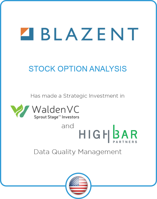 Redwood advises Blazent on its stock option analysis
