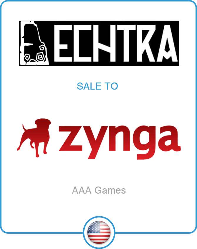 Drake Star Partners Acts As Exclusive Advisor To Echtra Games On Its Sale To Zynga