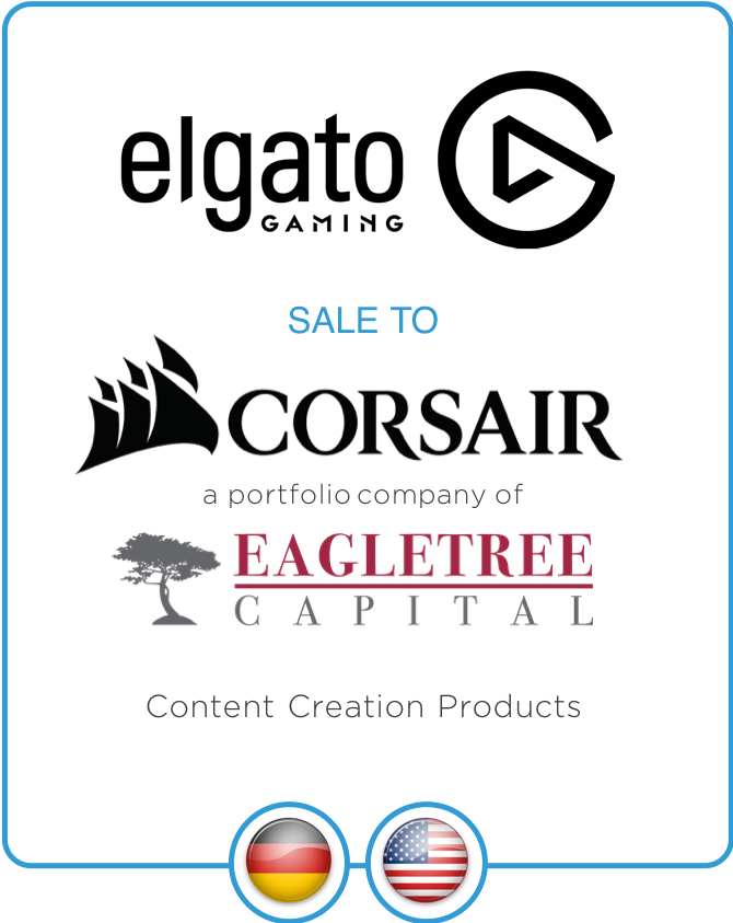 Drake Star Partners Advises Elgato Gaming On Its Sale To Corsair