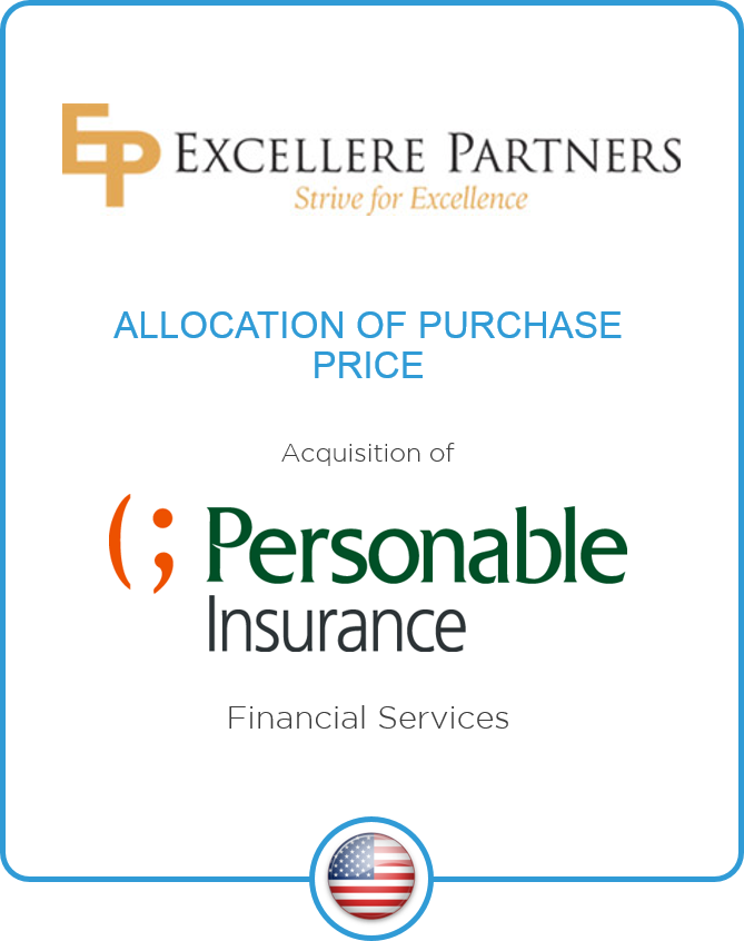 Redwood advises Excellere Partners on the allocation of purchase price of Personable Insurance