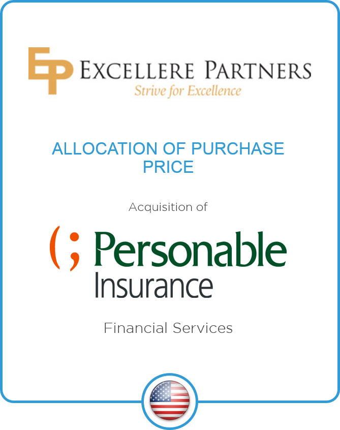 Redwood advises Excellere Partners on the allocation of purchase price of Personable Insurance