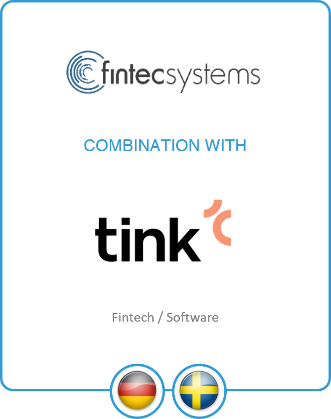 Drake Star Partners Advises Fintecsystems And Its Shareholders On The Combination With Tink