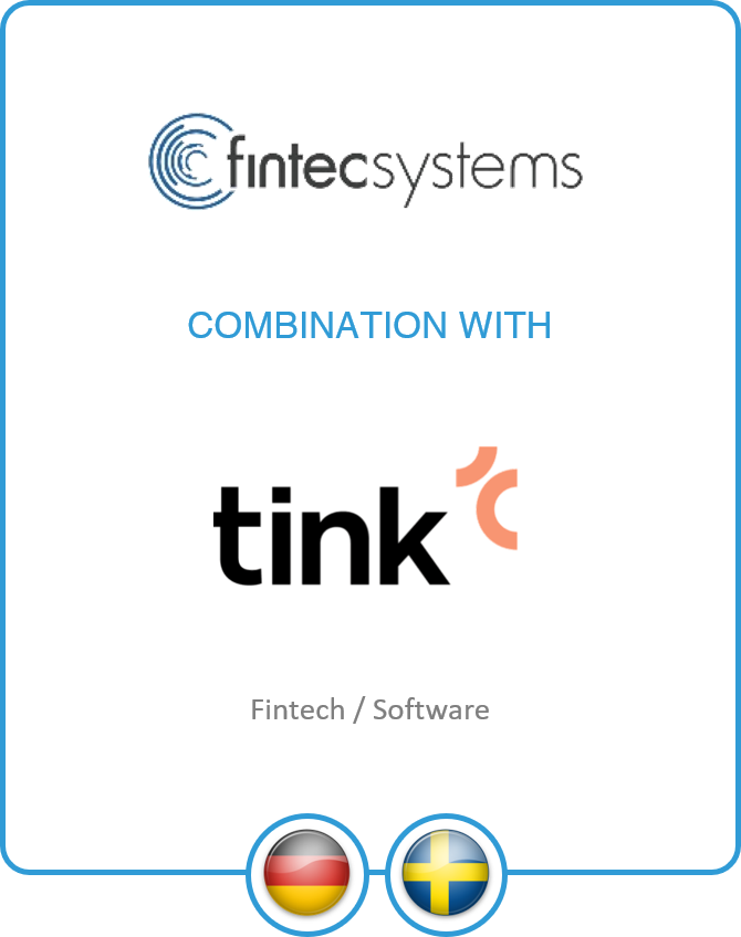 Drake Star Partners Advises Fintecsystems And Its Shareholders On The Combination With Tink