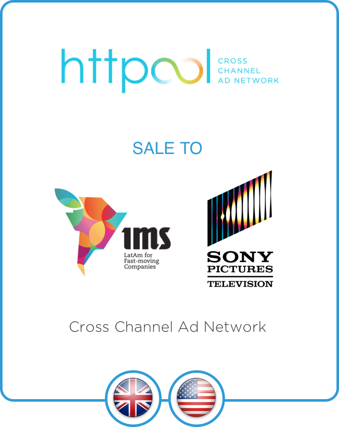 Drake Star Partners Advises Httpool On Its Sale To Ims Internet Media Services (Ims), A Subsidiary Of Sony Pictures Television Networks