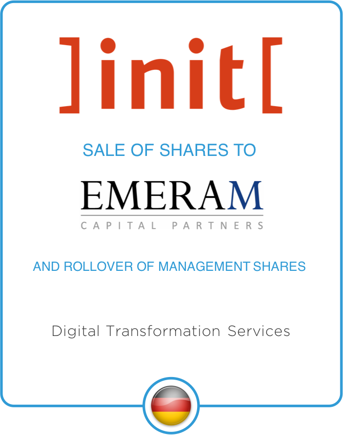 Drake Star Partners Advises Init On The Sale Of Shares To Emeram Capital