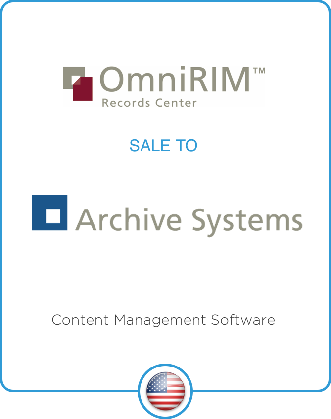 Archive Systems Acquires Omnirim