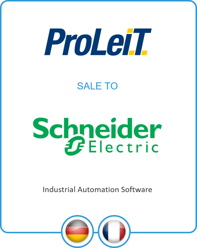 Drake Star Partners Advises Leading Industrial Software Provider Proleit Ag On Its Sale To Schneider Electric Se