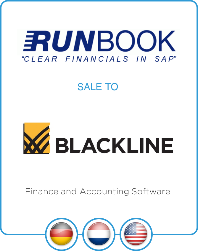 Drake Star advises Runbook Company B.V., a Financial and Accounting software company, on its sale to BlackLine Inc.