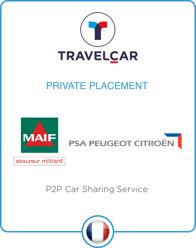 Drake Star Partners Advises Travelcar (Paris, France), The Traveler-To-Traveler Car Rental Service, On Its Eur 15M Fundraising Round.