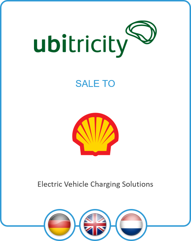 Drake Star Partners Acts As Exclusive Advisor To Ubitricity On Its Sale To Shell