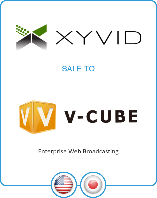Drake Star Partners Advises Xyvid, Inc. On Its Sale To V-Cube, Inc.