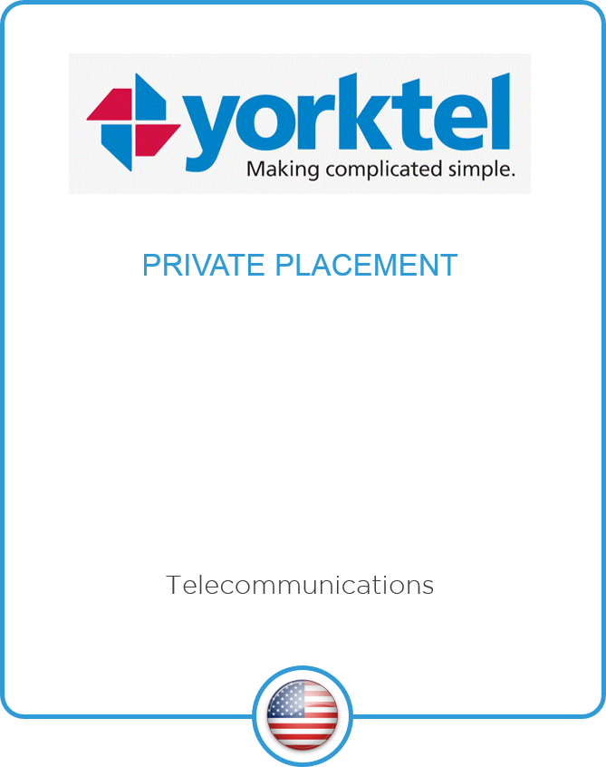 York Telecom private placement