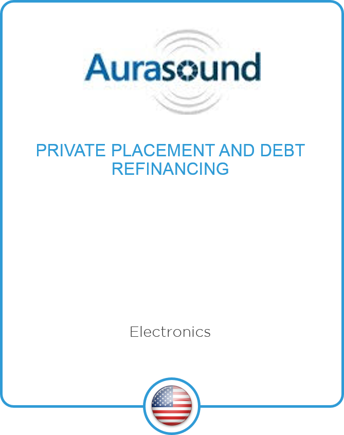 Redwood advises Aura Sound on its debt refinancing