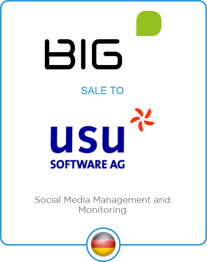 USU to acquire B.I.G. ? leading provider of social media management solutions
