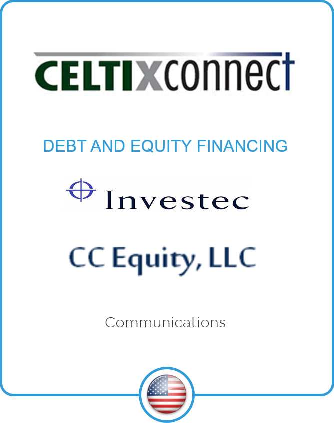 Redwood Capital Advises CeltixConnect on $15 Million Debt and Equity Financing