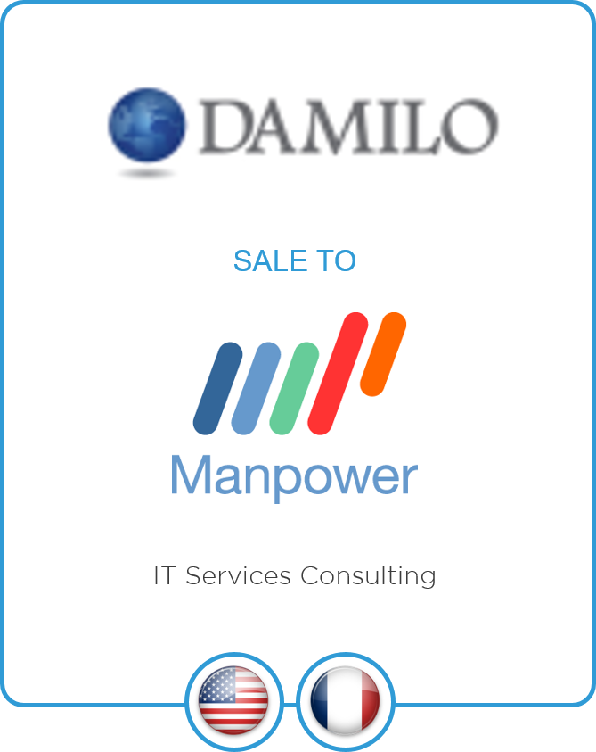 Advisor to Damilo Consulting's executive shareholder on the sale of his application services company to ManpowerGroup