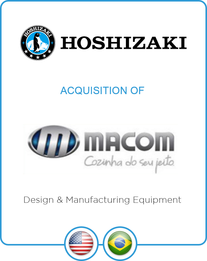Redwood advises Hoshizaki on its acquisition of Macom