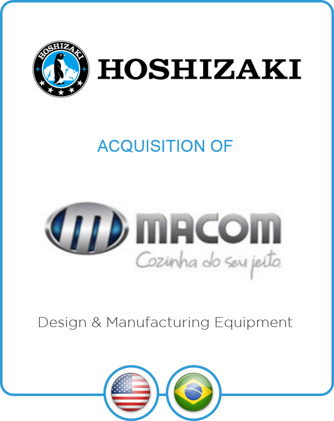 Redwood advises Hoshizaki on its acquisition of Macom