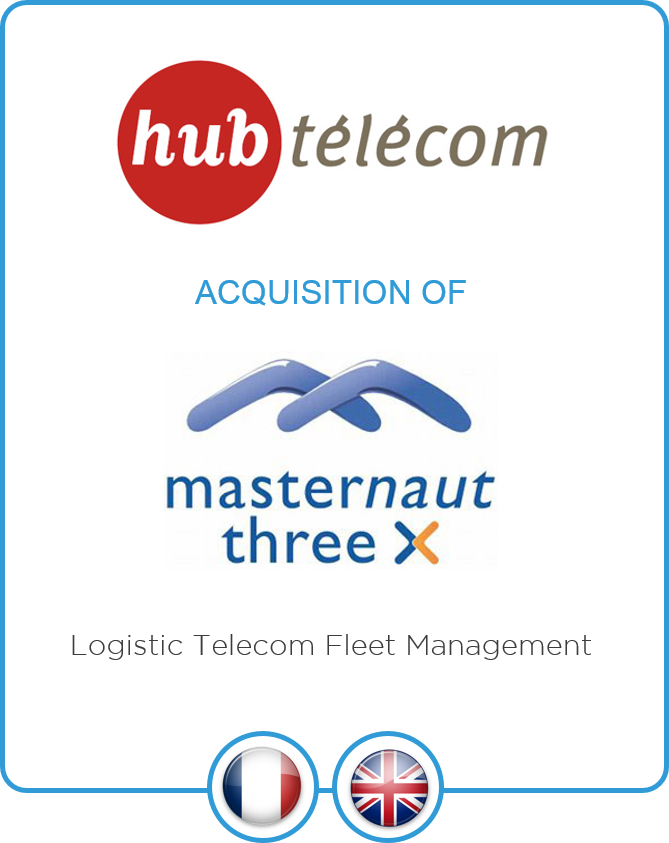 LD&A advises Hub Telecom Group on the acquisition of Masternaut Three X