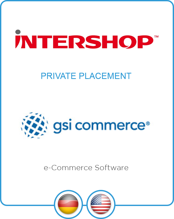 Intershop Wins GSI Commerce as Strategic Partner