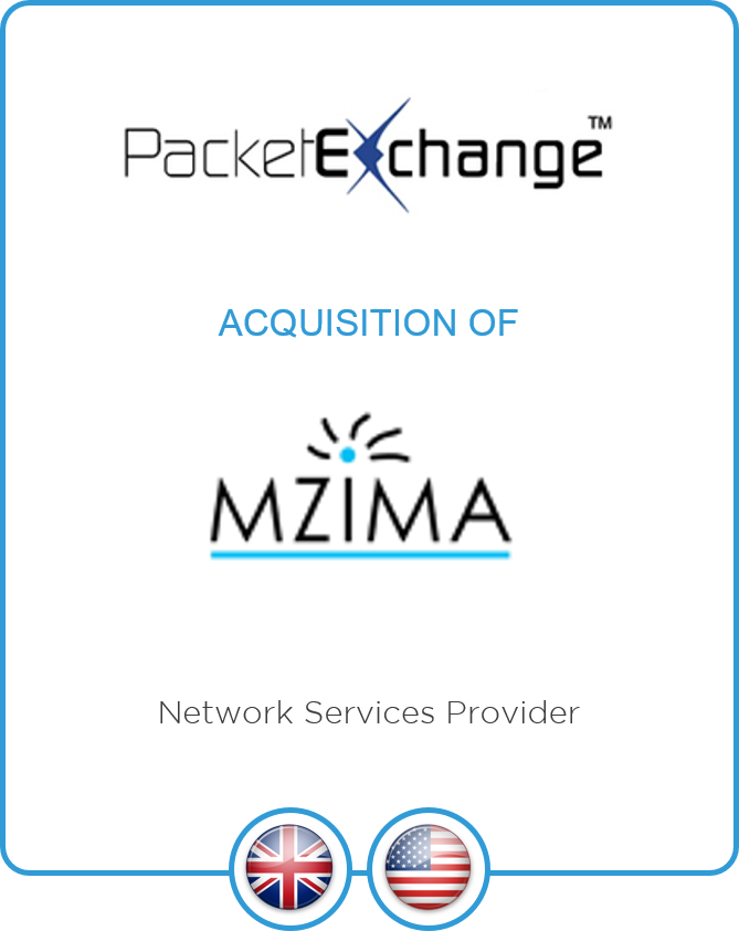 Redwood advises PacketExchange on its acquisition of MZIMA