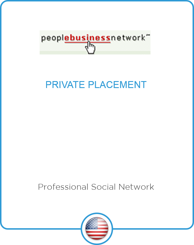 People E-business Network private placement