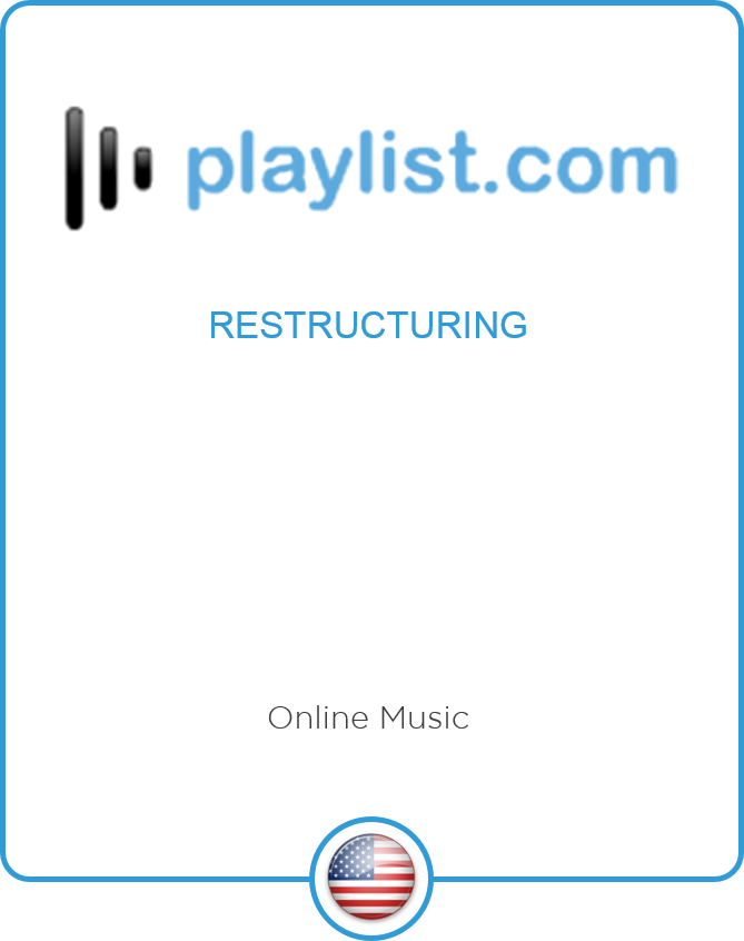 Redwood advises Playlist.com on its restructuring
