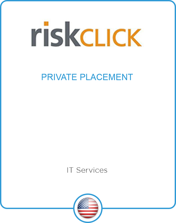RiskClick private placement