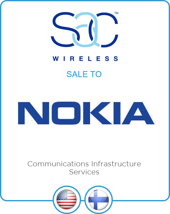Redwood Capital advises SAC Wireless on its sale to Nokia Networks