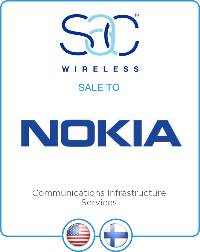 Redwood Capital advises SAC Wireless on its sale to Nokia Networks