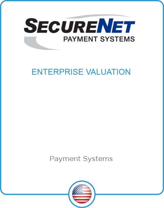 SecureNet Payment Systems enterprise valuation