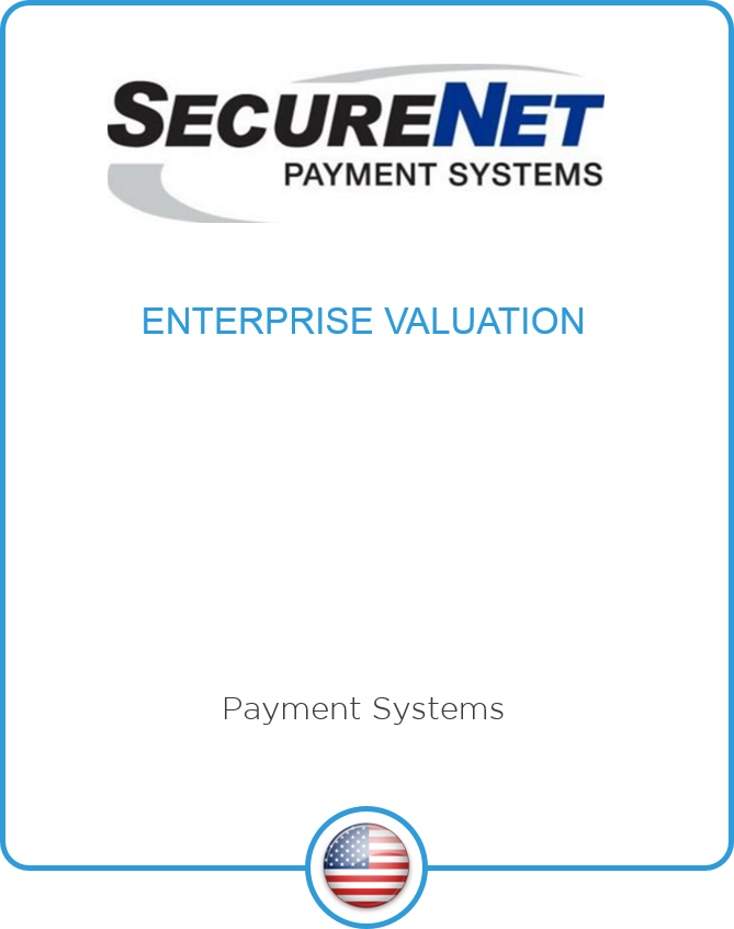 SecureNet Payment Systems enterprise valuation