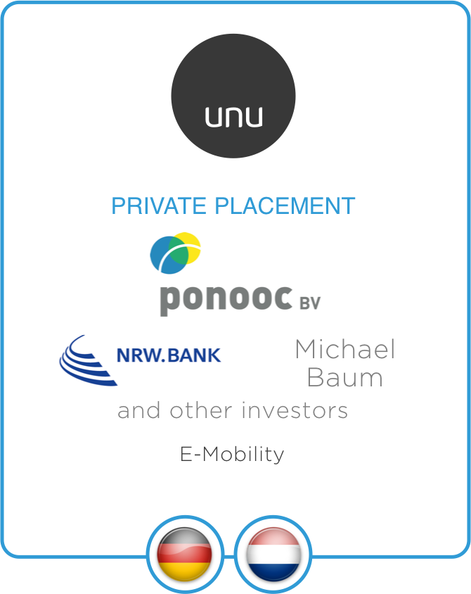 Drake Star Partners Advises Unu In Its Double Digit Million Raise From A Consortium Of International Investors Led By Ponooc

