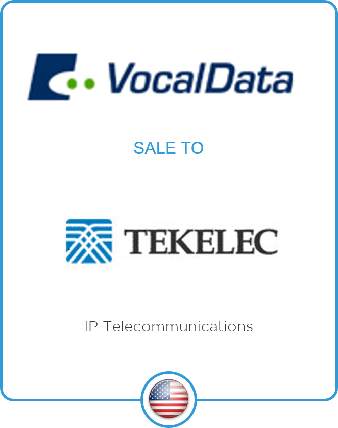 Redwood advises VocalData on its sale to Tekelec