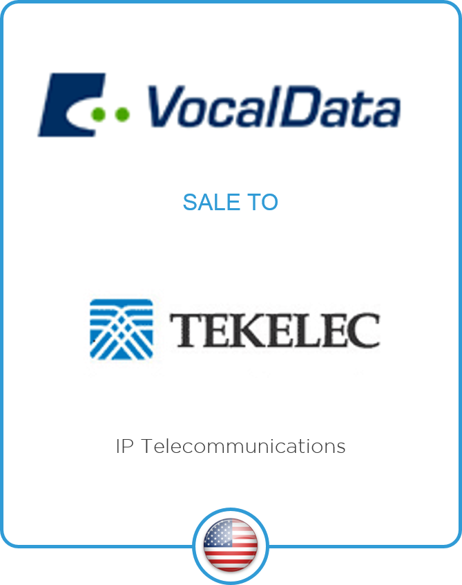 Redwood advises VocalData on its sale to Tekelec