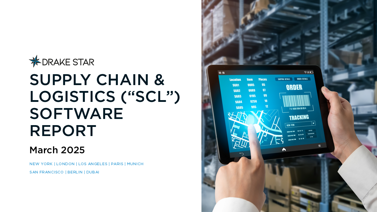 Supply Chain and Logistics Software Report March 2025