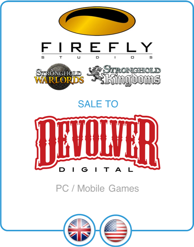 Drake Star Acts as Exclusive Financial Advisor to Firefly Studios on its Sale to Devolver Digital (LON: DEVO)