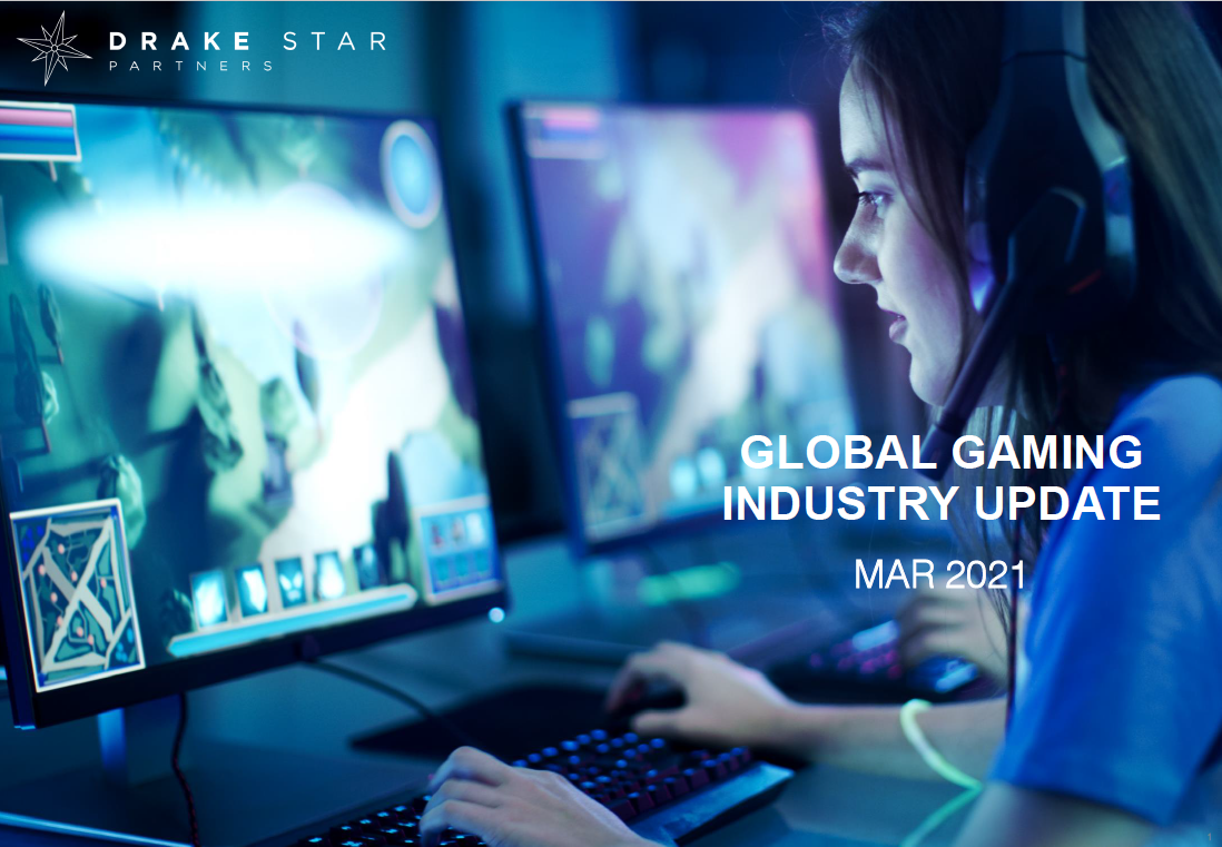 GLOBAL GAMING INDUSTRY UPDATE | MAR 2021