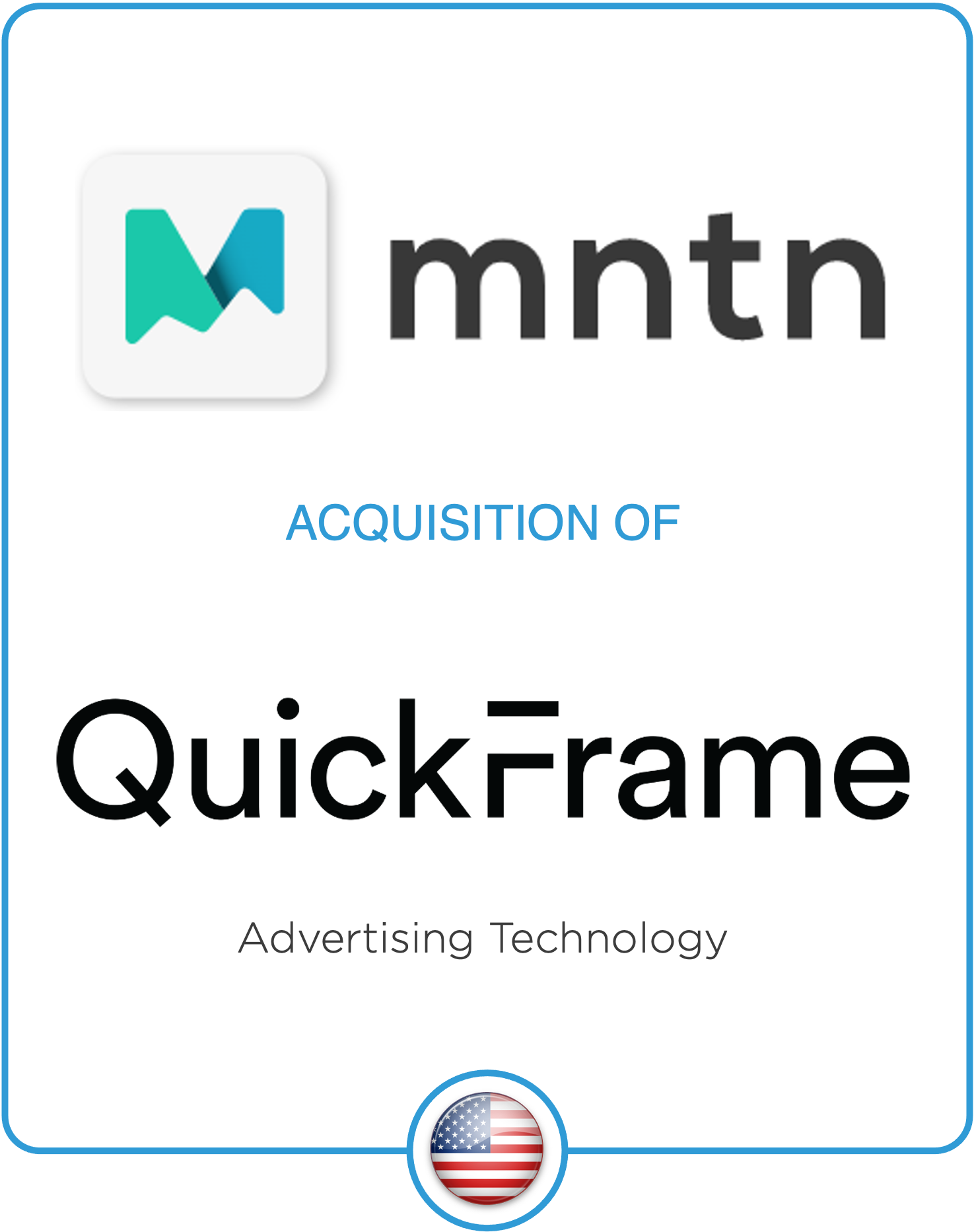 Drake Star Acts as Exclusive Advisor to MNTN on its Acquisition of QuickFrame