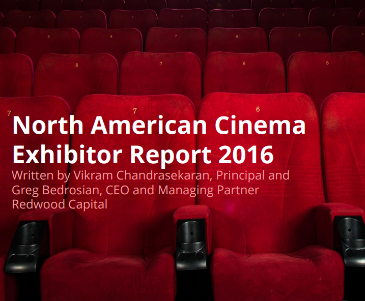 2016 NORTH AMERICAN CINEMA EXHIBITOR REPORT
