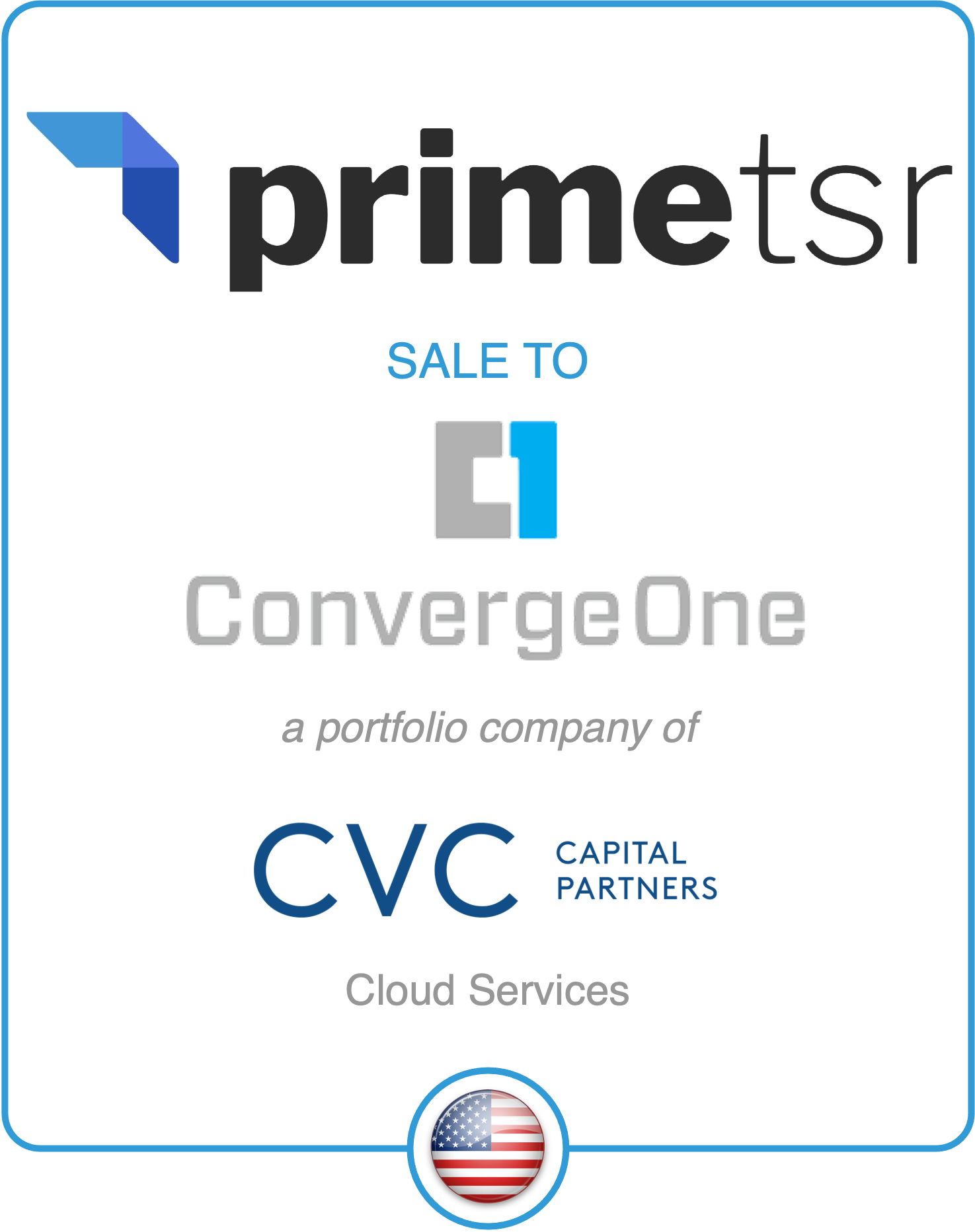 Drake Star Acts as Exclusive Advisor to Prime TSR on its Sale to ConvergeOne