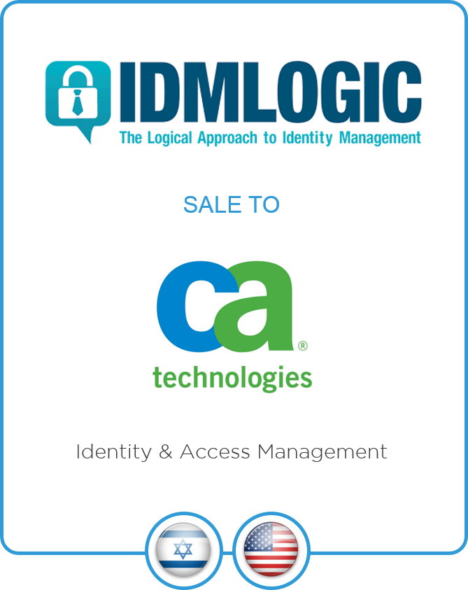 Redwood Capital Advises IdMlogic on its Sale to CA Technologies